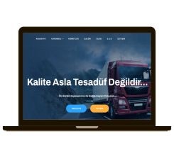 Nakliye Kurumsal Web Sitesi Scripti